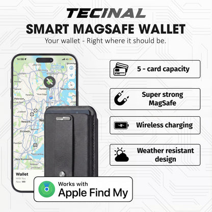 Tecinal™ GPS MagSafe Wallet