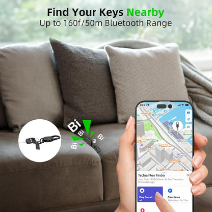 Tecinal™ GPS Keychain Tracker