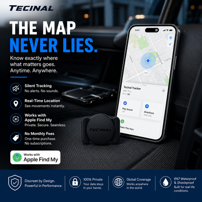 Tecinal™ Magnetic GPS Tracker