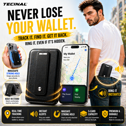 Tecinal™ GPS MagSafe Wallet