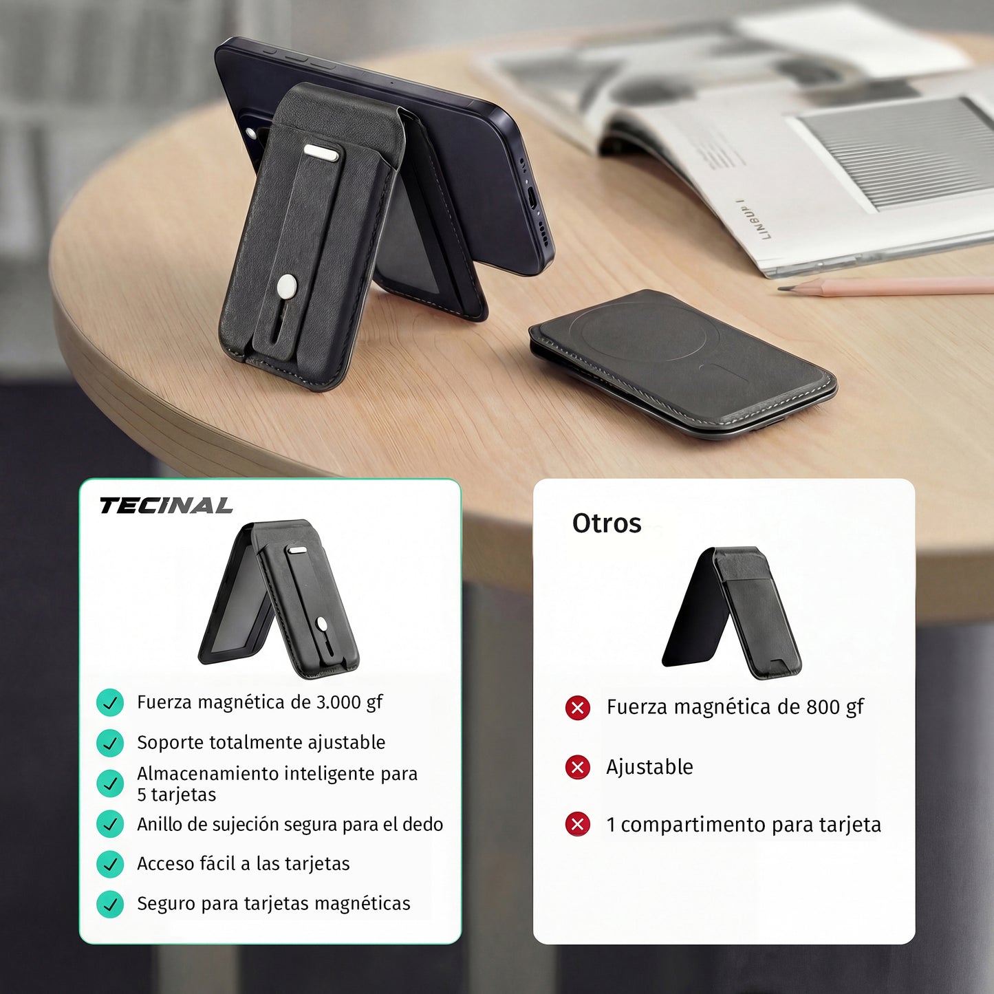 Cartera MagSafe GPS Tecinal™