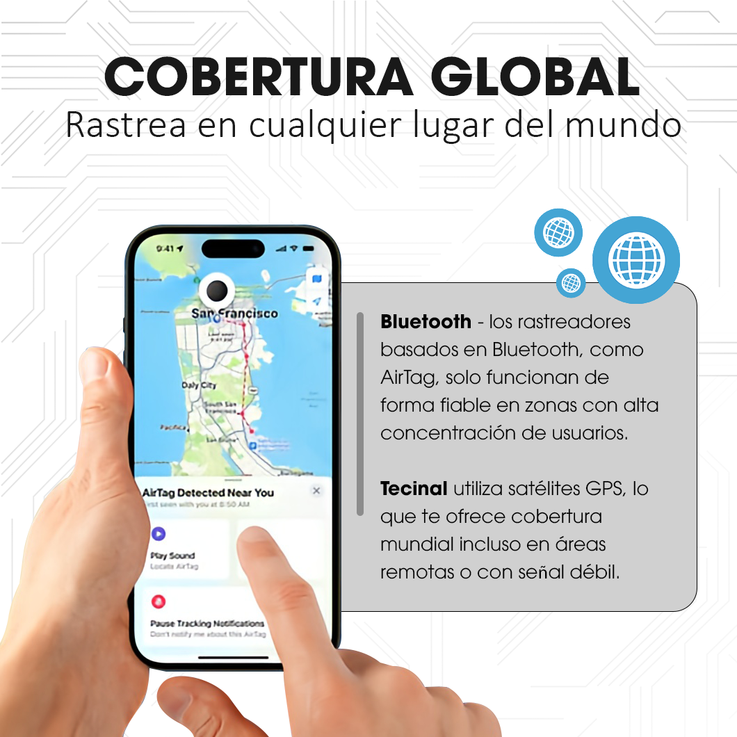 Rastreador GPS Tecinal™