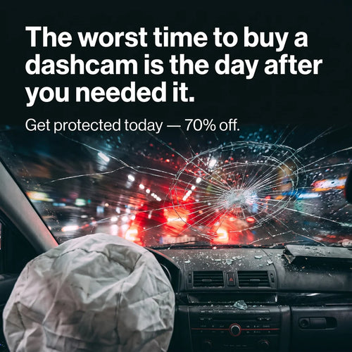 Tecinal™ 4 Camera Wireless DashCam
