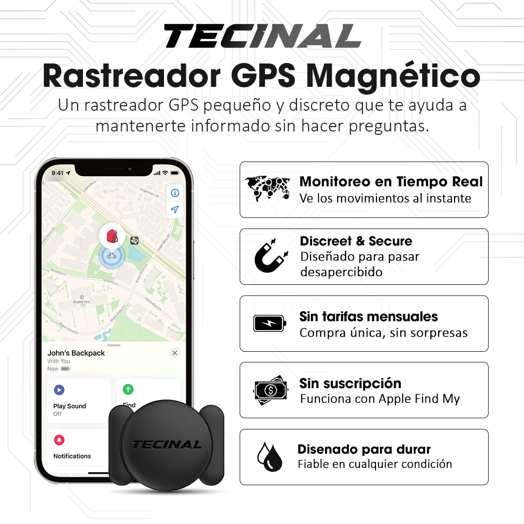 Rastreador GPS Tecinal™