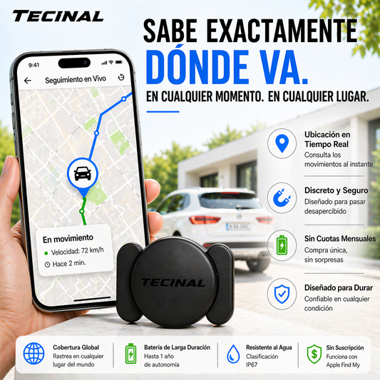 Rastreador GPS Tecinal™